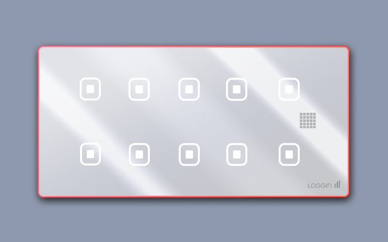 Glass - 10 Switch Glass - 10 Switch
