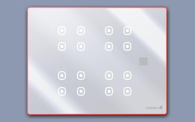 Glass - 16 Switch Glass - 16 Switch