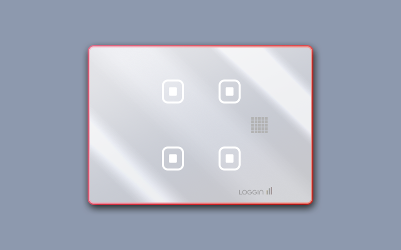 Glass - 4 Switch Glass - 4 Switch